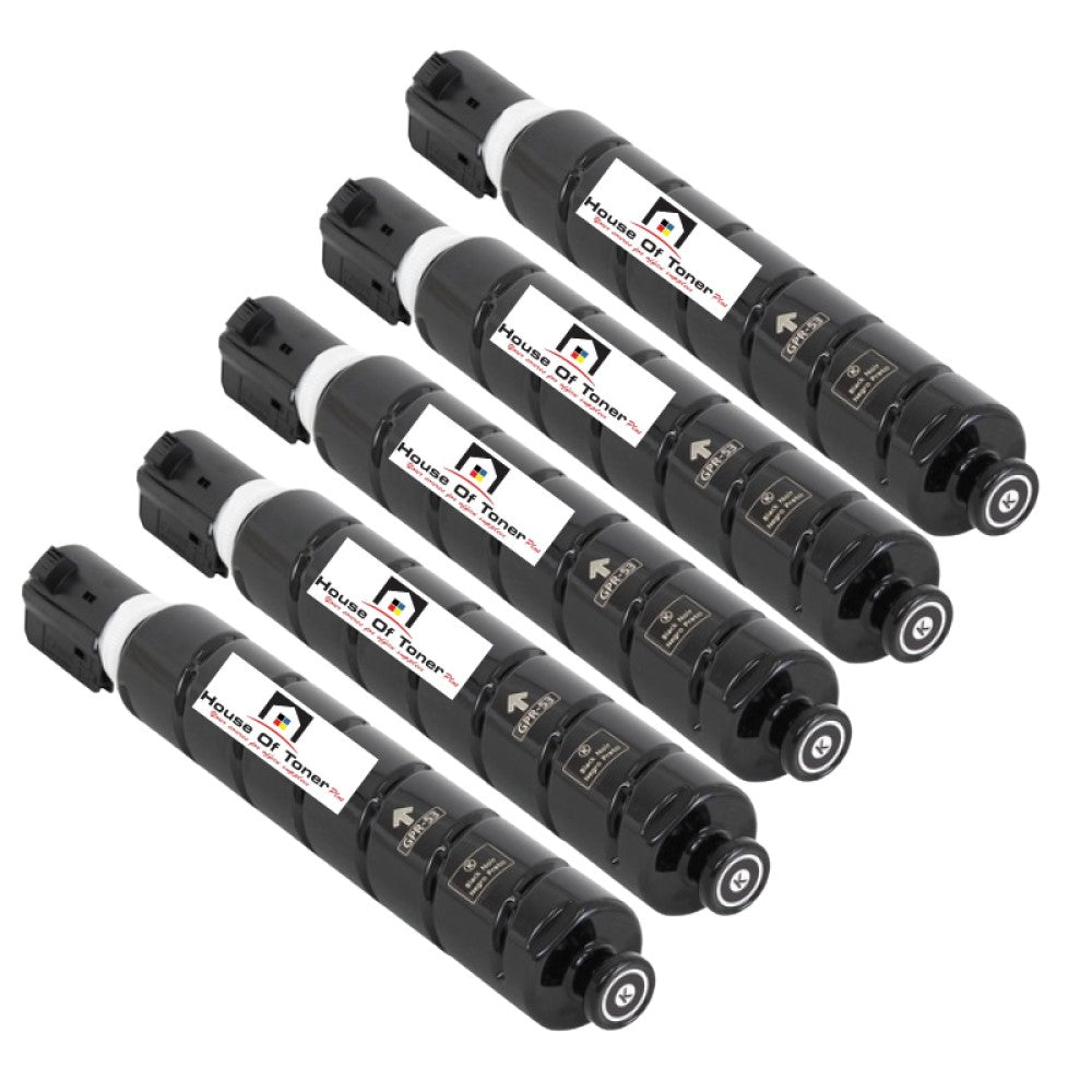 Compatible Toner Cartridge Replacement For CANON 9106B003AA (GPR-52) COMPATIBLE (5-PACK)