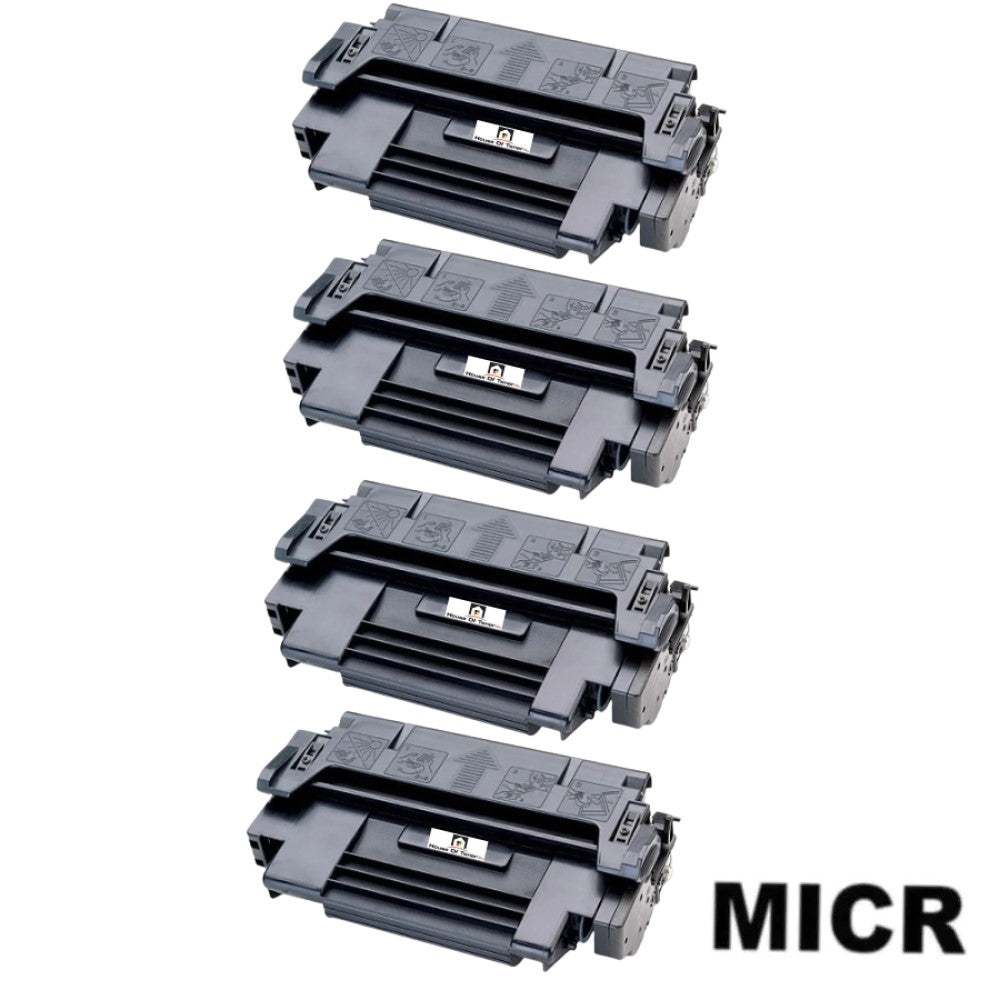 Compatible Toner Cartridge Replacement For HP 92298A (98A) Black (6.8K YLD) 4-Pack (W/Micr)