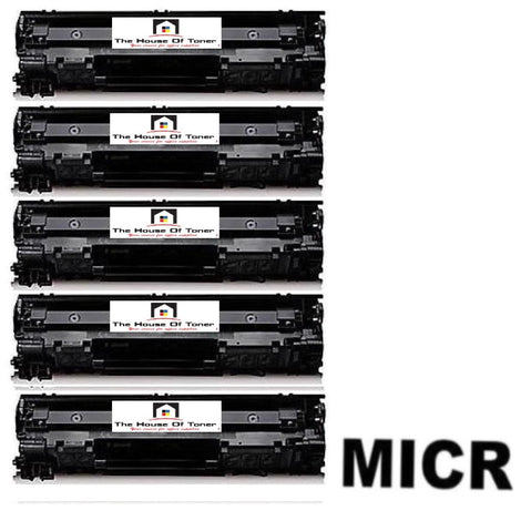 Compatible Toner Cartridge Replacement For CANON 9435B001AA (137) Black (2.4K YLD) 5-Pack (W/Micr)