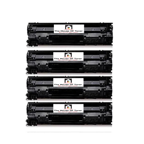 Compatible Toner Cartridge Replacement For CANON 9435B001AA (137) Black (2.4K YLD) 4-Pack