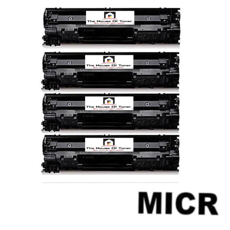 Compatible Toner Cartridge Replacement For CANON 9435B001AA (137) Black (2.4K YLD) 4-Pack (W/Micr)