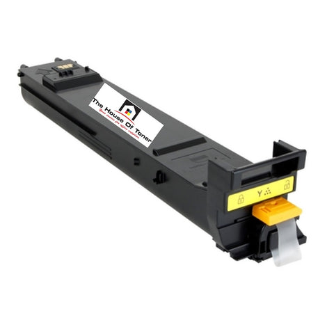 Compatible Toner Cartridge Replacement for KONICA MINOLTA A0DK232 (High Yield Yellow) 8K YLD