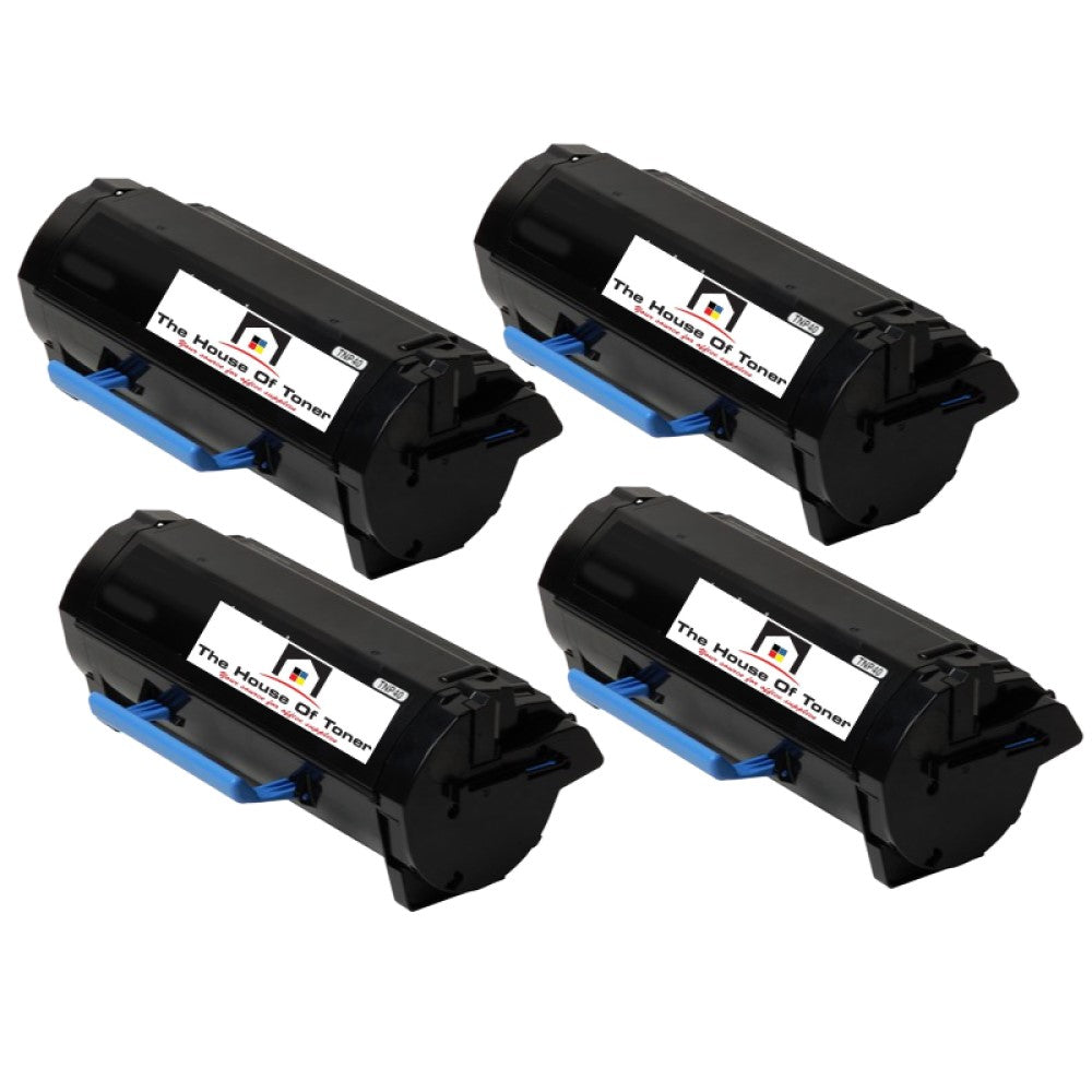 Compatible Toner Cartridge Replacement for Konica Minolta A6WN01F (TNP40) Black (20K YLD) 4-Pack