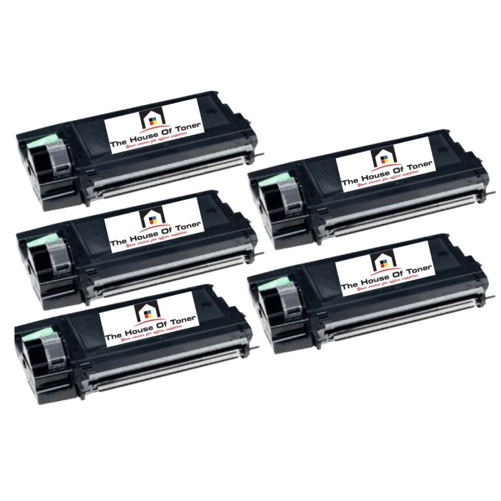 Compatible Toner Cartridge Replacement for SHARP AL204TD (AL-204TD) Black (6K YLD) 5-Pack