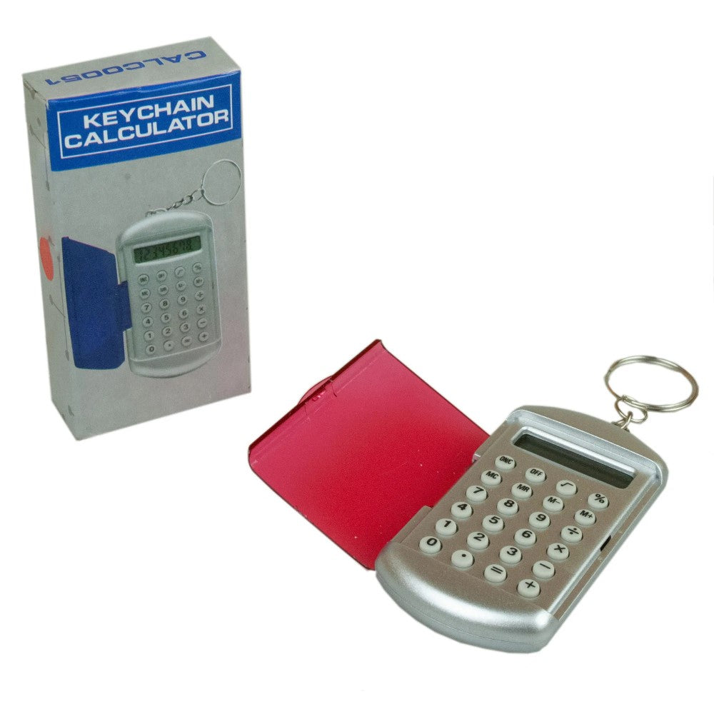 BH777 Key Chain Calculator in Red
