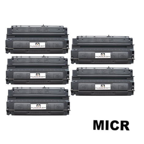 Compatible Toner Cartridge Replacement For HP C3903A (03A) Black (4K YLD) W/Micr (5-Pack)