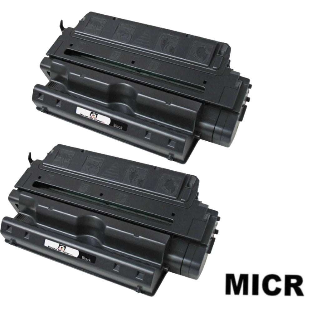 Compatible Toner Cartridge Replacement For HP C4182X (82X) High Yield Black (20K YLD) W/Micr (2-Pack)