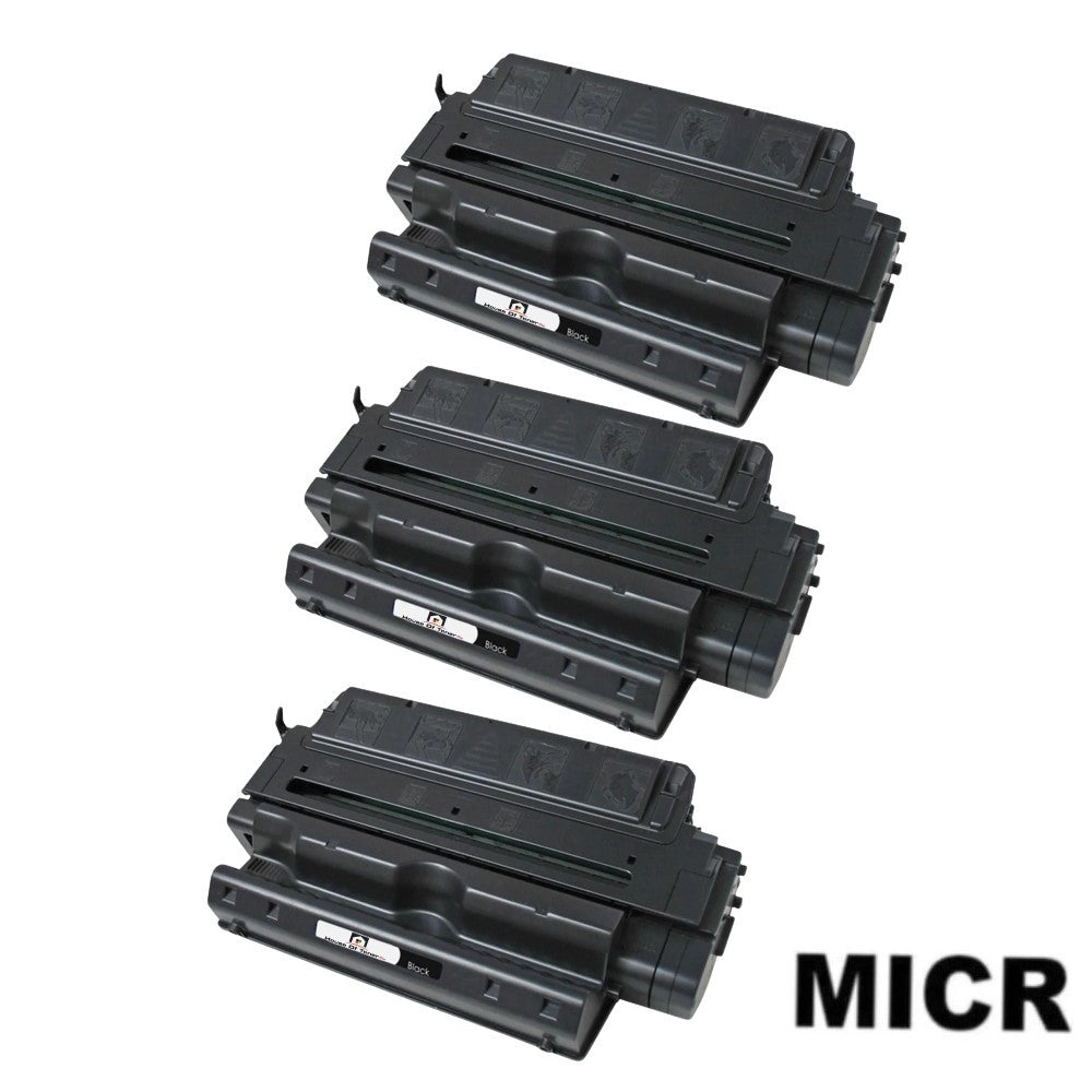 Compatible Toner Cartridge Replacement For HP C4182X (82X) High Yield Black (20K YLD) 3-Pack (W/Micr)