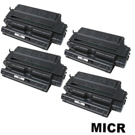 Compatible Toner Cartridge Replacement For HP C4182X (82X) High Yield Black (20K YLD) 4-Pack (W/Micr)