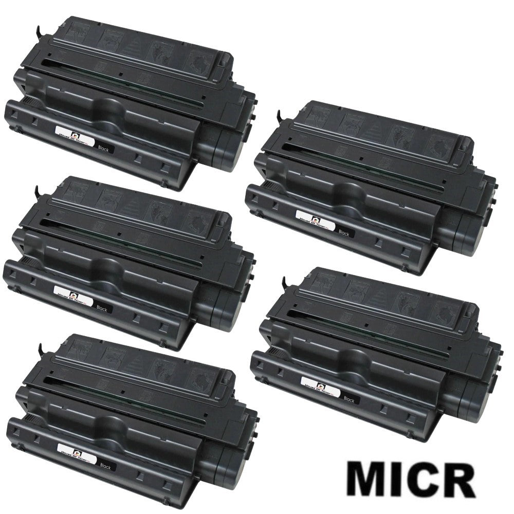 Compatible Toner Cartridge Replacement For HP C4182X (82X) High Yield Black (20K YLD) 5-Pack (W/Micr)