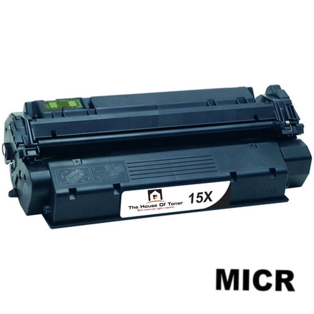 Compatible Toner Cartridge Replacement For HP C7115X (15X) High Yield Black (3.5K YLD) W/Micr