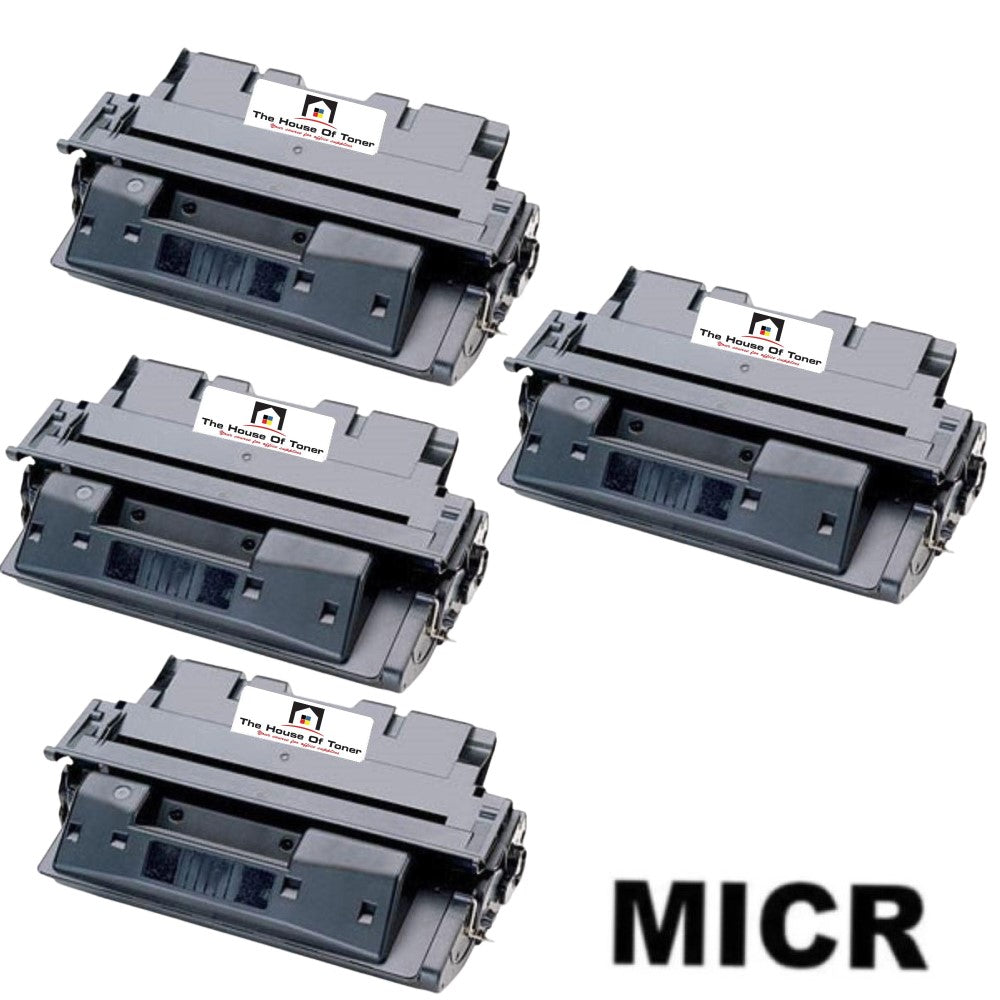Compatible Toner Cartridge Replacement For HP C8061X (61X) High Yield (10K YLD) 4-Pack
