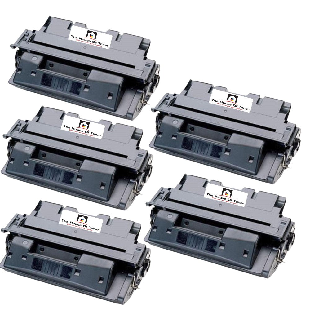 Compatible Toner Cartridge Replacement For HP C8061X (61X) High Yield (10K YLD) 5-Pack
