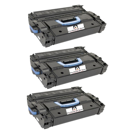 Compatible Toner Cartridge Replacement For HP C8543X (43X) High Yield Black (30K YLD) 3-Pack