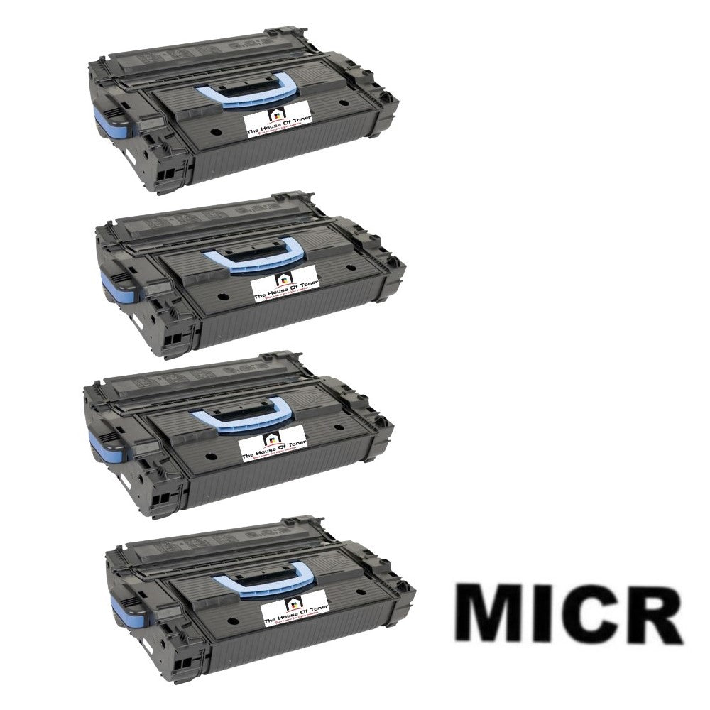 Compatible Toner Cartridge Replacement For HP C8543X (43X) High Yield Black (30K YLD) 4-Pack W/Micr