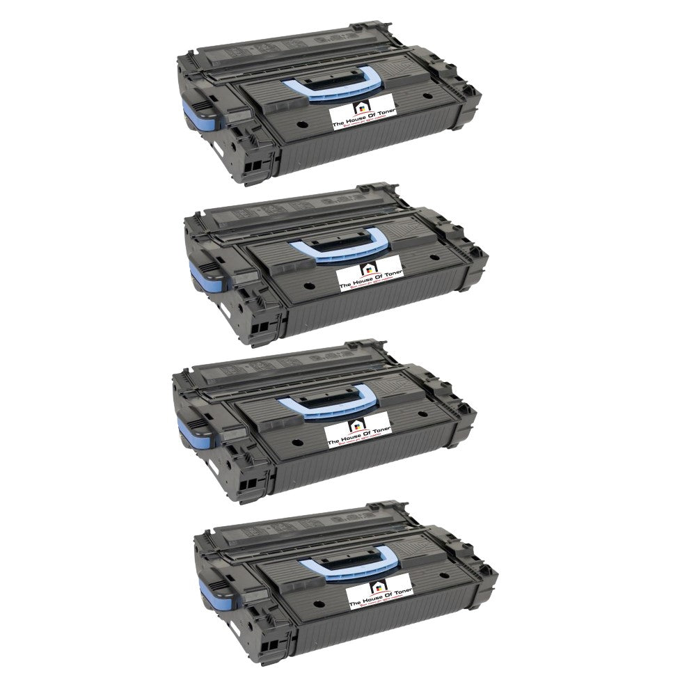 Compatible Toner Cartridge Replacement For HP C8543X (43X) High Yield Black (30K YLD) 4-Pack