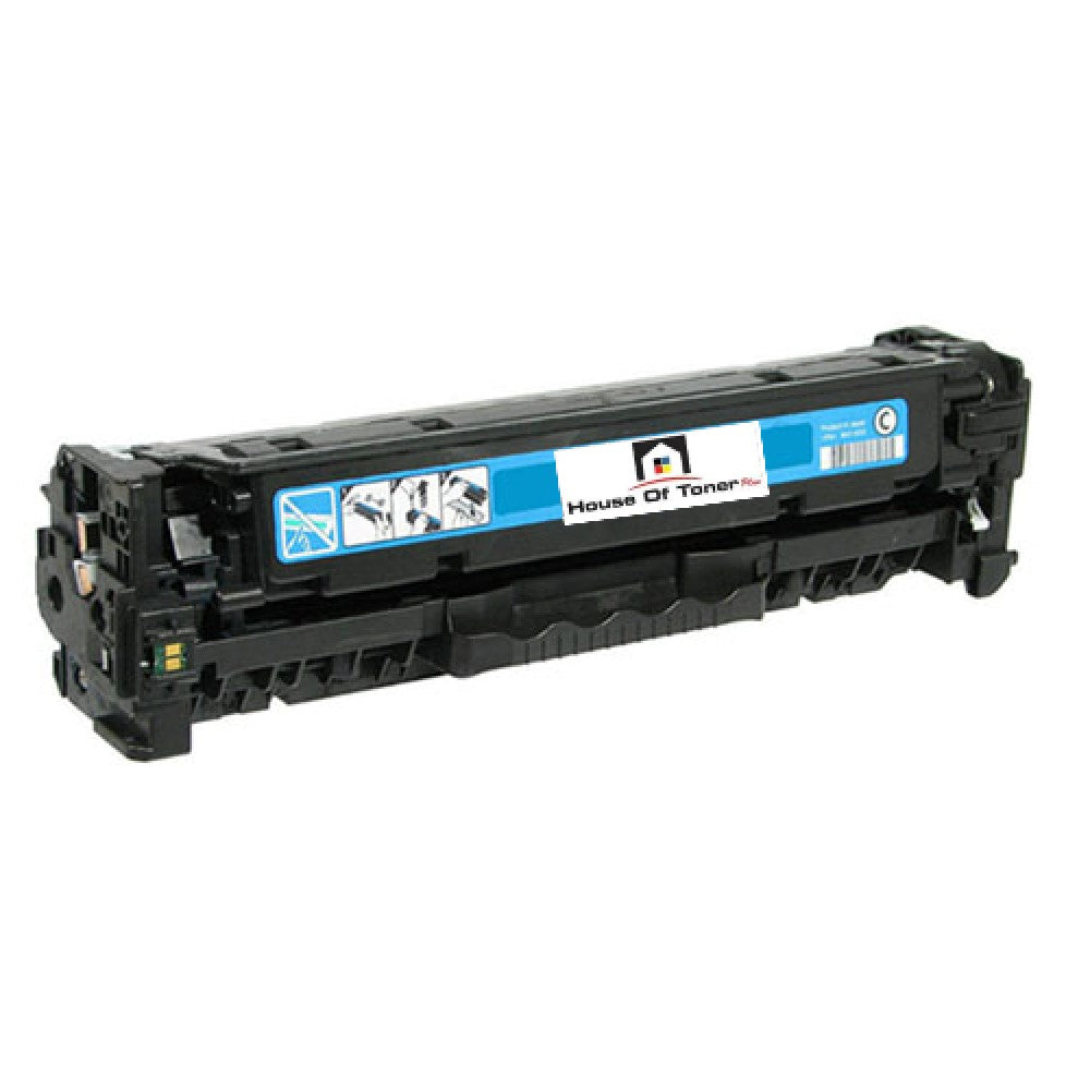 Compatible Toner Cartridge Replacement for HP CB541A (125A) Cyan (1.4K YLD)
