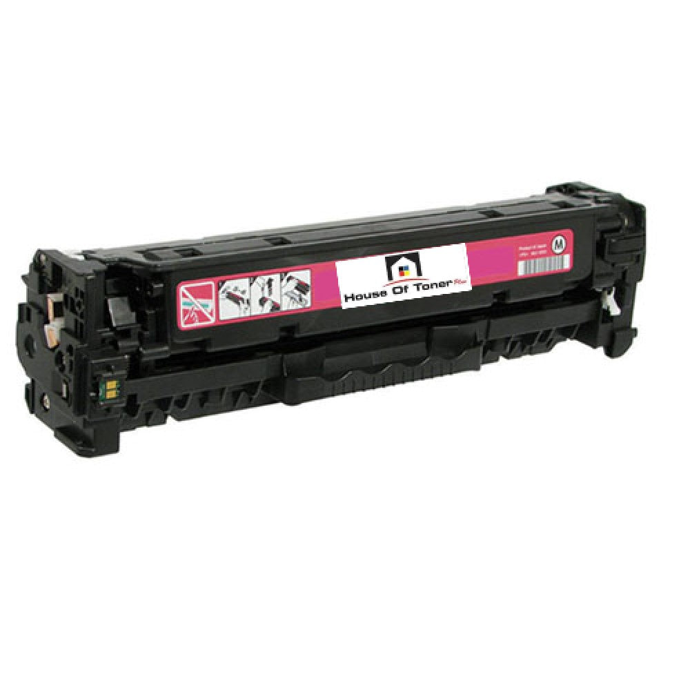 Compatible Toner Cartridge Replacement for HP CB543A (125A) Magenta (1.4K YLD)