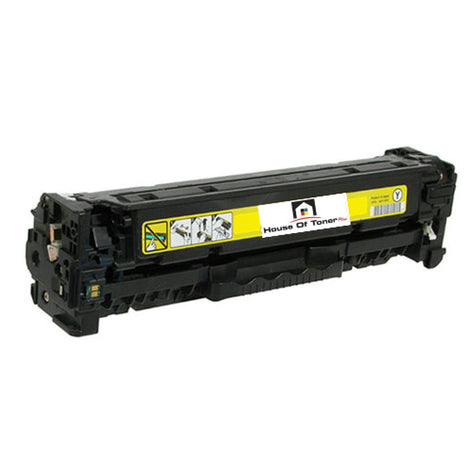 Compatible Toner Cartridge Replacement for HP CB542A (125A) Yellow (1.4K YLD)