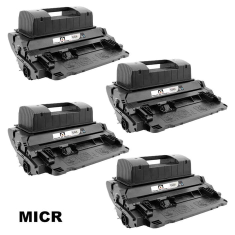 Compatible Toner Cartridge Replacement for HP CC364X (64X) High Yield Black (4-Pack) W/MICR