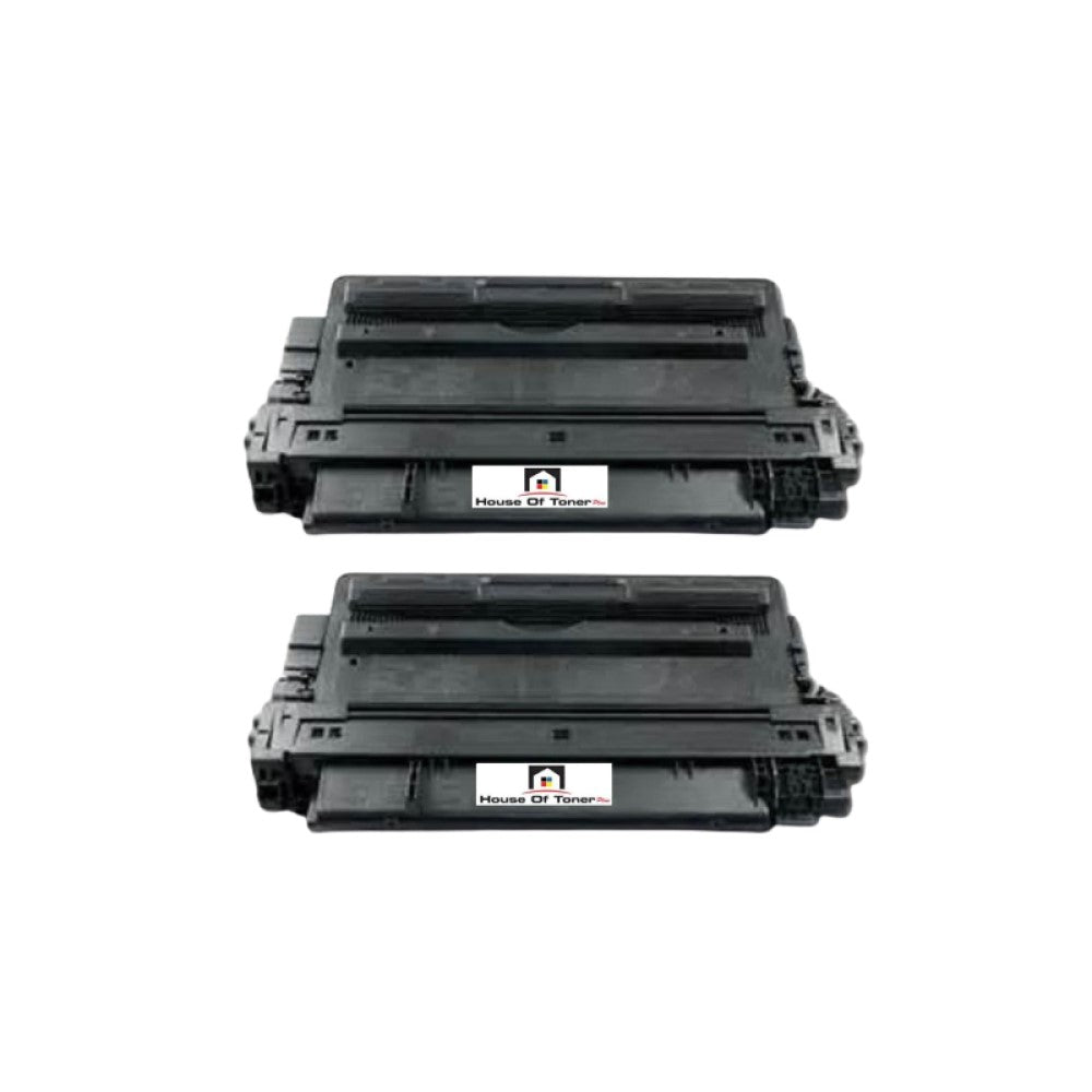 Compatible Toner Cartridge Replacement for HP CF214A (14A) Black (10K YLD) 2-Pack