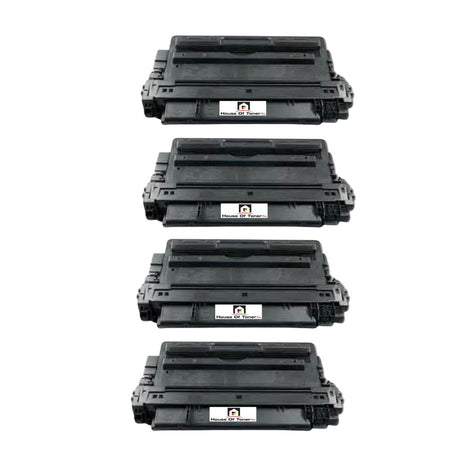 Compatible Toner Cartridge Replacement for HP CF214A (14A) Black (10K YLD) 4-Pack
