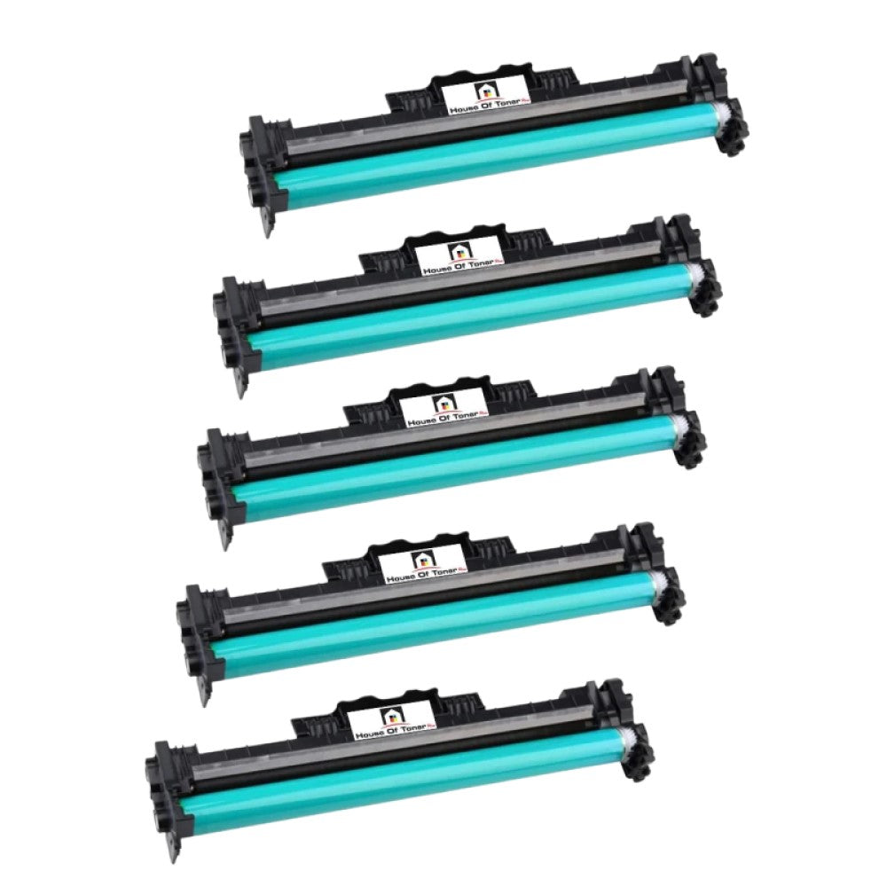 Compatible Drum Unit Replacement for HP CF219A (19A) Black (12K YLD) 5-Pack