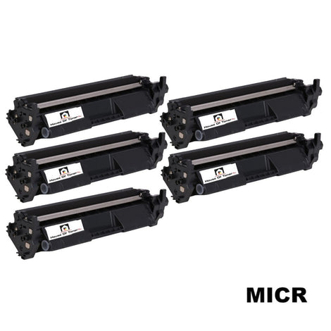 Compatible Toner Cartridge Replacement for HP CF230X (30X) Black (3.5K) 5-Pack (W/MICR)