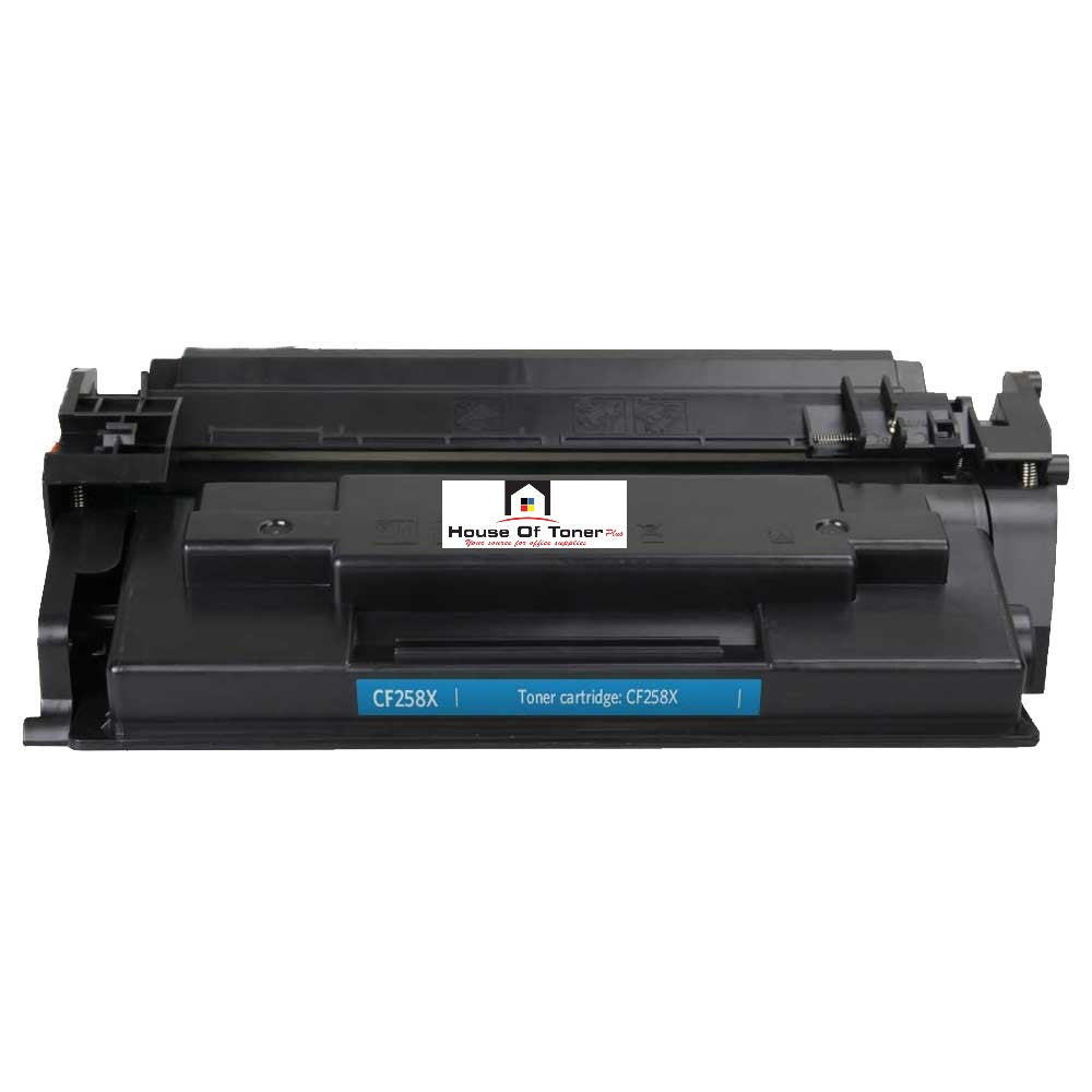 Compatible Toner Cartridge Replacement for HP CF258X (58X) High Yield Black (10K)