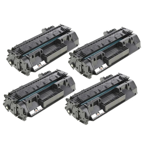 Compatible Toner Cartridge Replacement for HP CF280X (80X) High Yield Black (6.9K YLD) 4-Pack