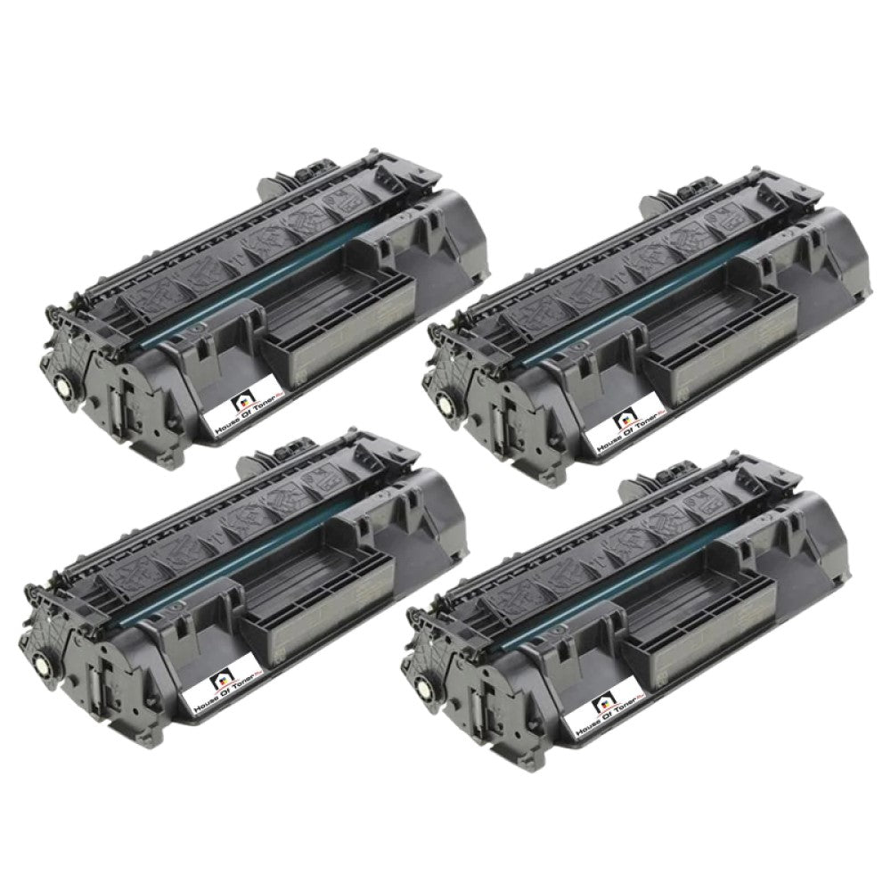 Compatible Toner Cartridge Replacement for HP CF280X (80X) High Yield Black (6.9K YLD) Jumbo (4-Pack)
