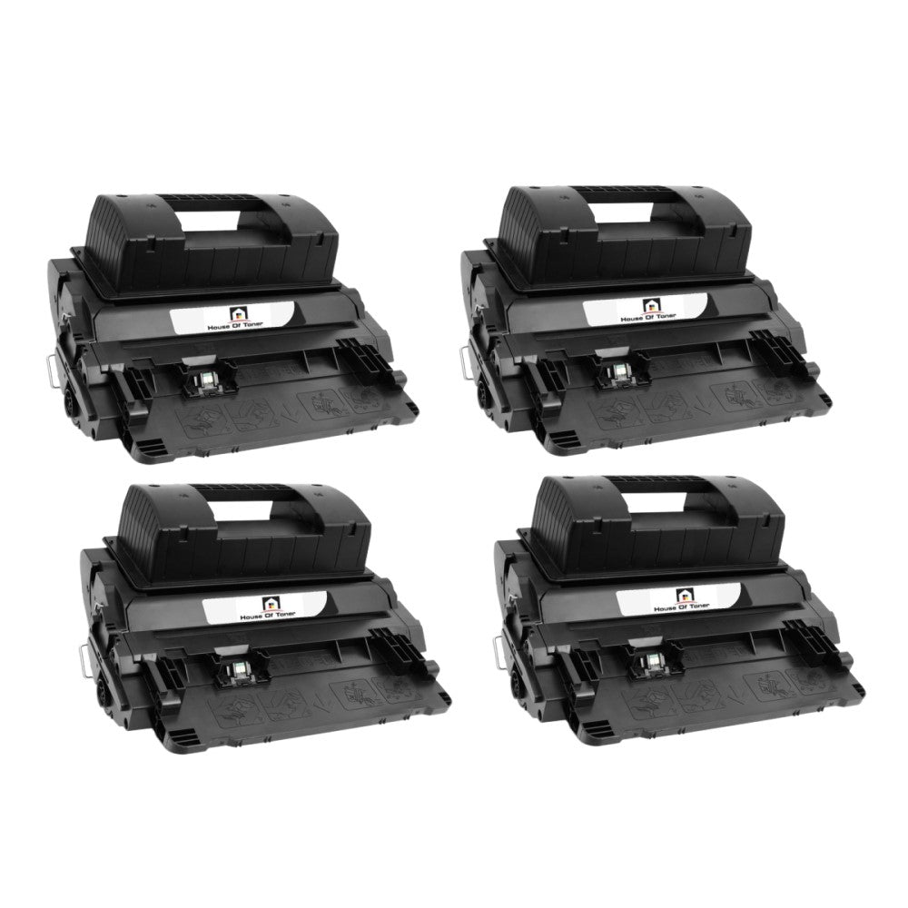 Compatible Toner Cartridge Replacement for HP CF281X (81X) High Yield Black (25K YLD) 4-Pack
