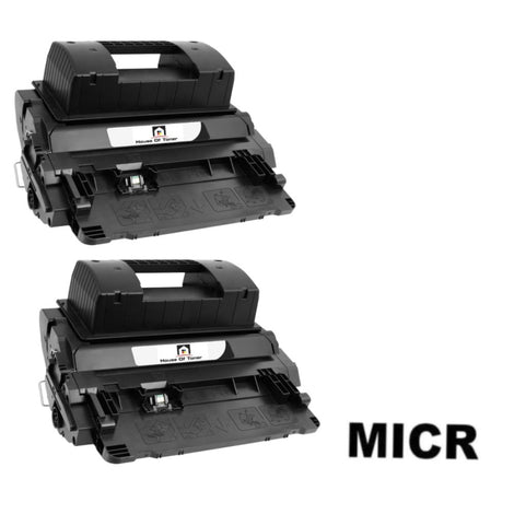 Compatible Toner Cartridge Replacement for HP CF281X (81X) High Yield Black (25K YLD) 2-Pack (W/Micr)