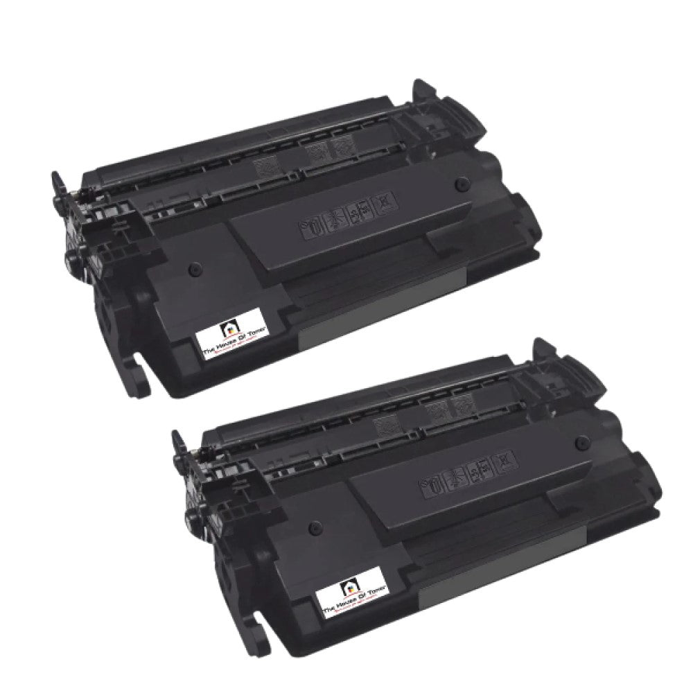 Compatible Toner Cartridge Replacement for HP CF289A (89A) Black (5K YLD) 2-Pack (W/New Chip)