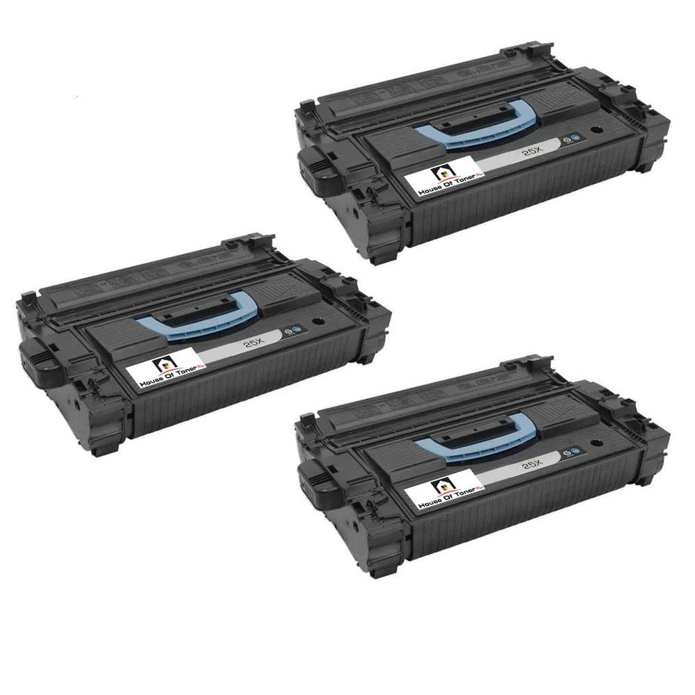 Compatible Toner Cartridge Replacement For HP CF325X (25X) High Yield Black (34.5K YLD) 3-Pack