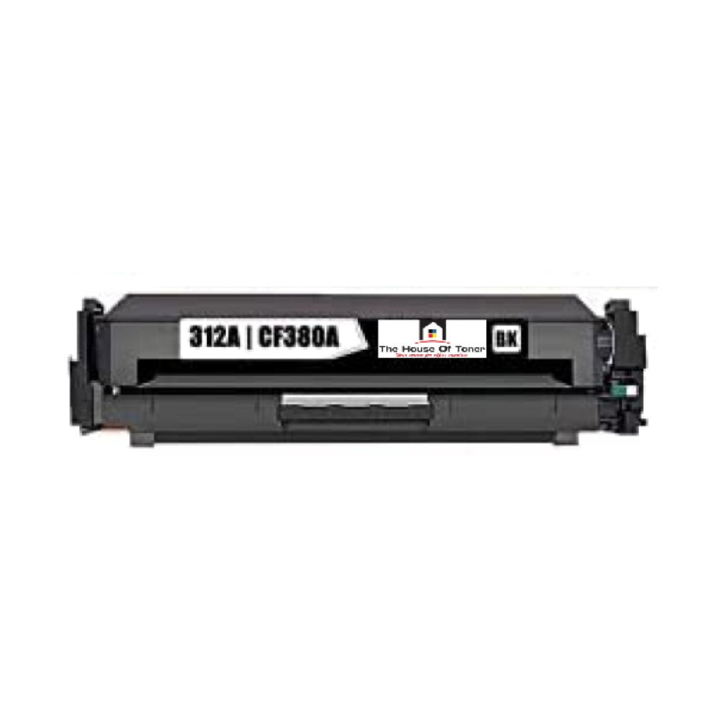 Compatible Toner Cartridge Replacement for HP CF380A (312A) Black (2.2K YLD)