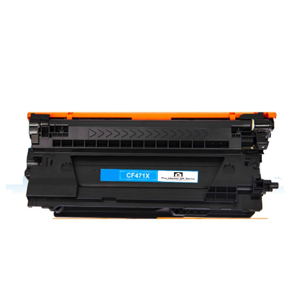 Compatible Toner Cartridge Replacement for HP CF471X (657X) High Yield Cyan (23K YLD)