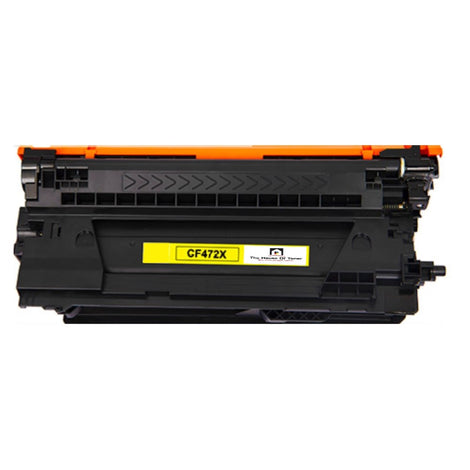 Compatible Toner Cartridge Replacement for HP CF472X (657X) High Yield Yellow (23K YLD)