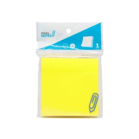 CI138 3" X 3" Yellow Sticky Notes