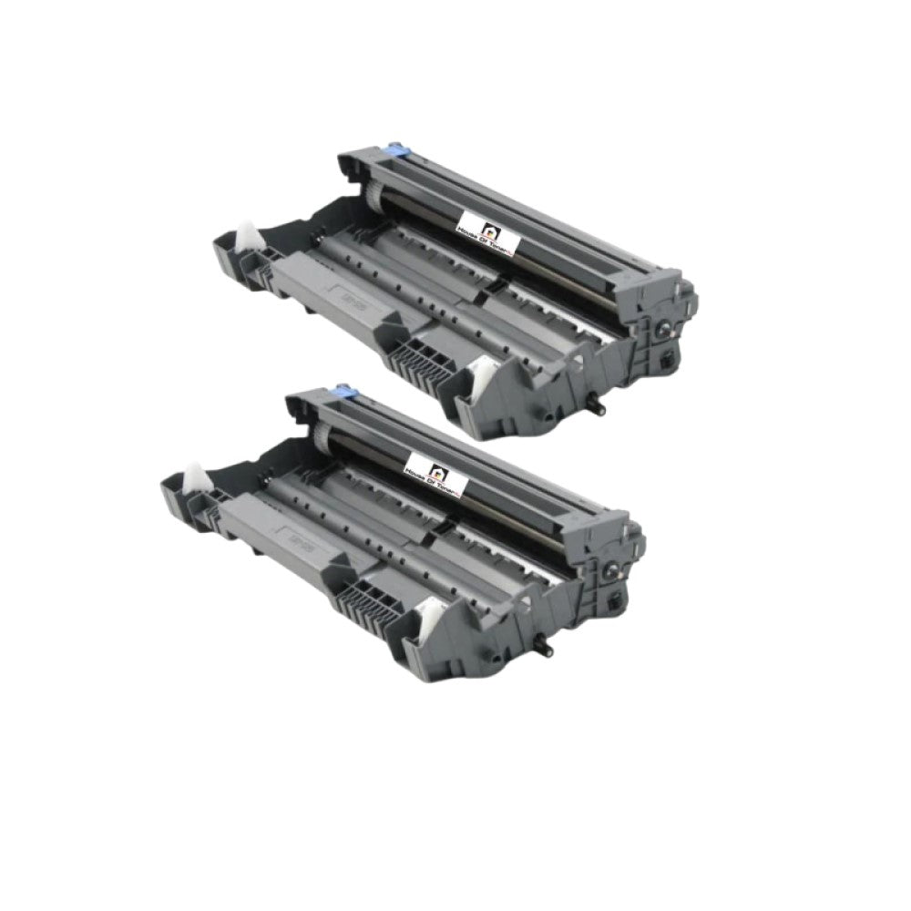 Compatible Drum Unit Replacement For BROTHER DR520 (DR-520) Black (2-Pack)