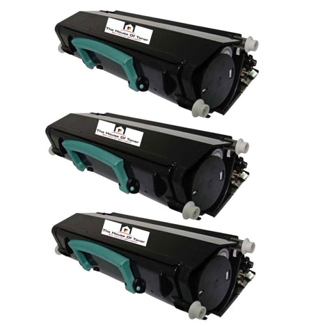 Compatible Toner Cartridge Replacement for Lexmark E260A21A (Black) 3.5K YLD (3-Pack)