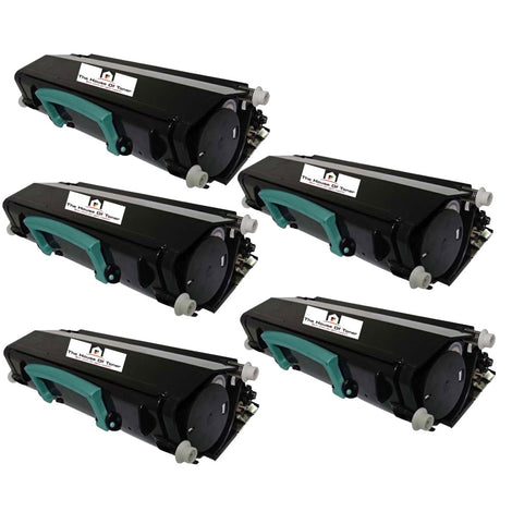 Compatible Toner Cartridge Replacement for Lexmark E260A21A (Black) 3.5K YLD (5-Pack)