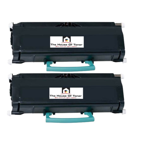 Compatible Toner Cartridge Replacement for LEXMARK E360H21A (High Yield Black) 9K YLD (2-Pack)