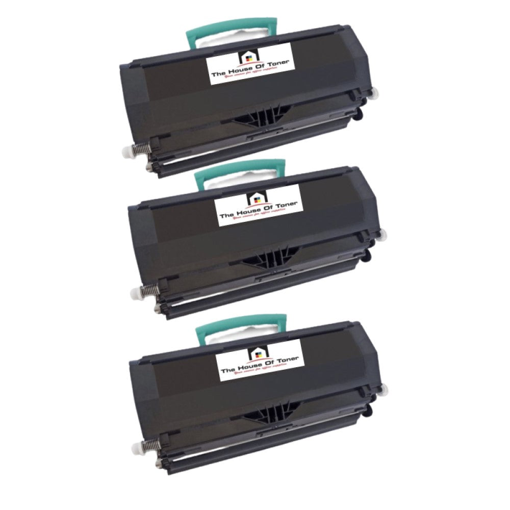 Compatible Toner Cartridge Replacement for Lexmark E462E21G (Black) E462DTN (3-Pack)