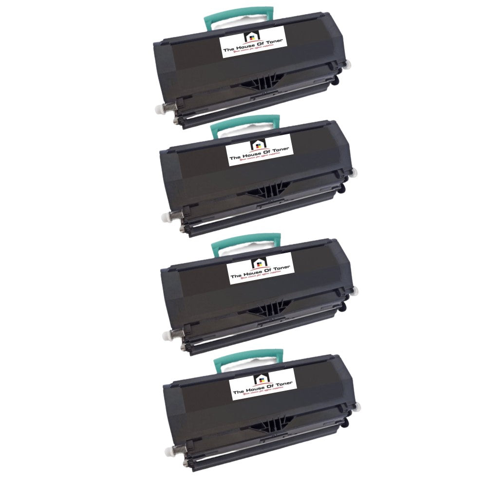 Compatible Toner Cartridge Replacement for Lexmark E462E21G (Black) E462DTN (4-Pack)