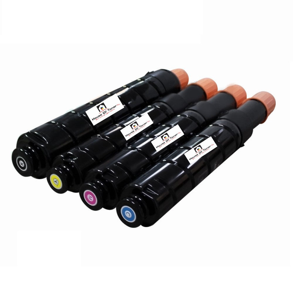 Compatible Toner Cartridge Replacement for CANON 2792B003AA; 2796B003AA; 2800B003AA; 2804B003AA (GPR-33) COMPATIBLE (4-PACK)