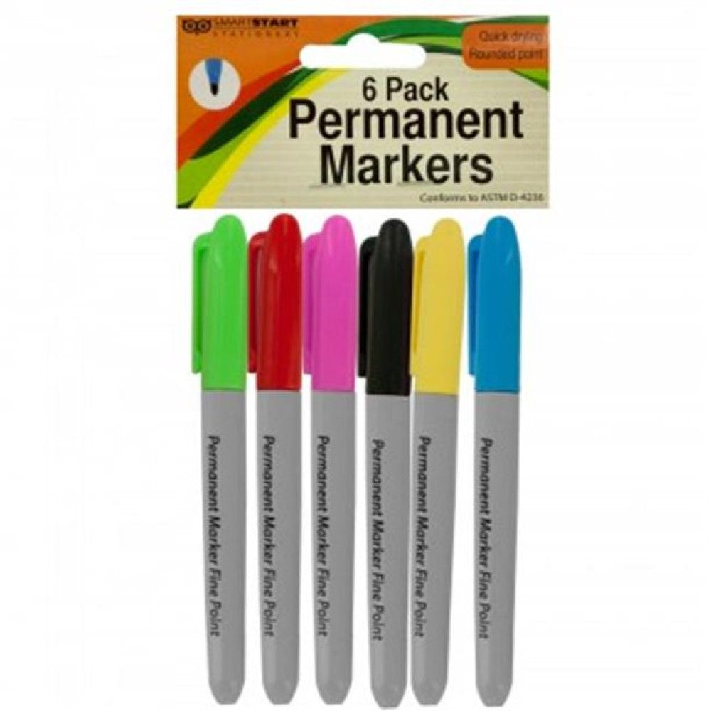 GR159 Colored Permanent Markers Set