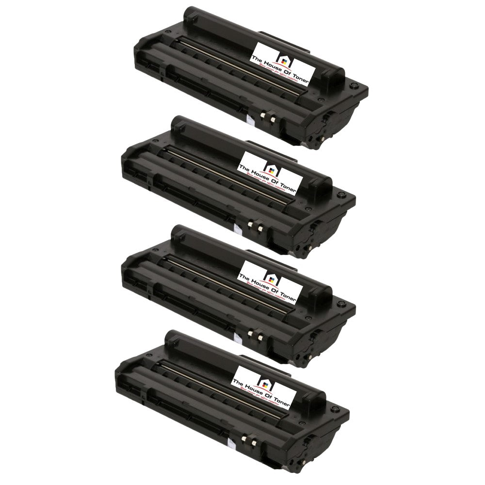 Compatible Toner Cartridge Replacement for SAMSUNG ML1710D3 (ML-1710D3) Black (3K YLD) 4-Pack