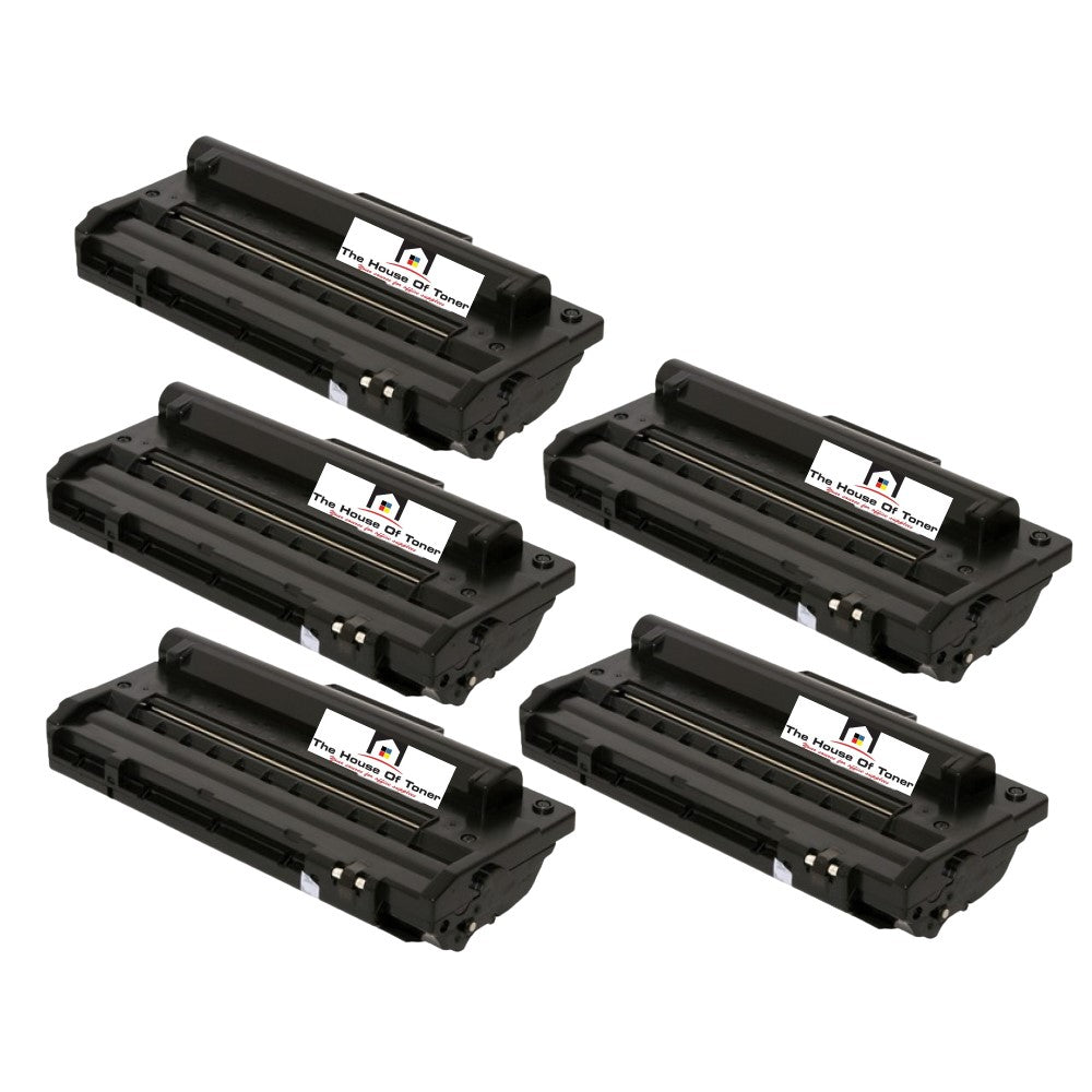 Compatible Toner Cartridge Replacement for SAMSUNG ML1710D3 (ML-1710D3) Black (3K YLD) 5-Pack