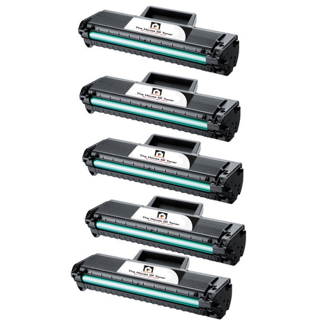 Compatible Toner Cartridge Replacement for SAMSUNG MLTD104S (MLT-D104S) Black (1.5K YLD) 5-Pack